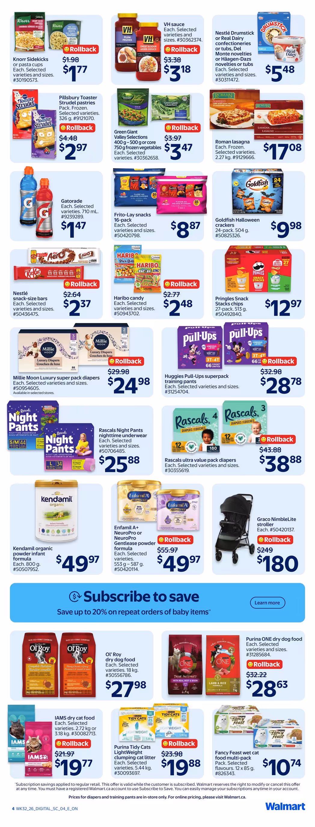 Walmart flyer September 3 – September 9, 2026 - page 8 of 39