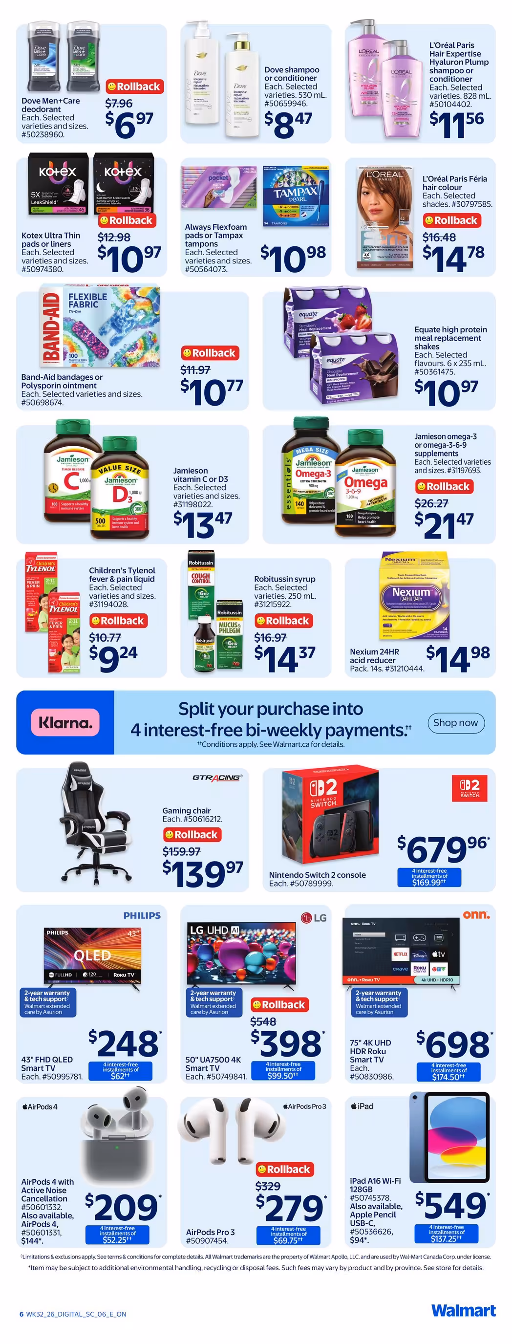 Walmart flyer September 3 – September 9, 2026 - page 11 of 39