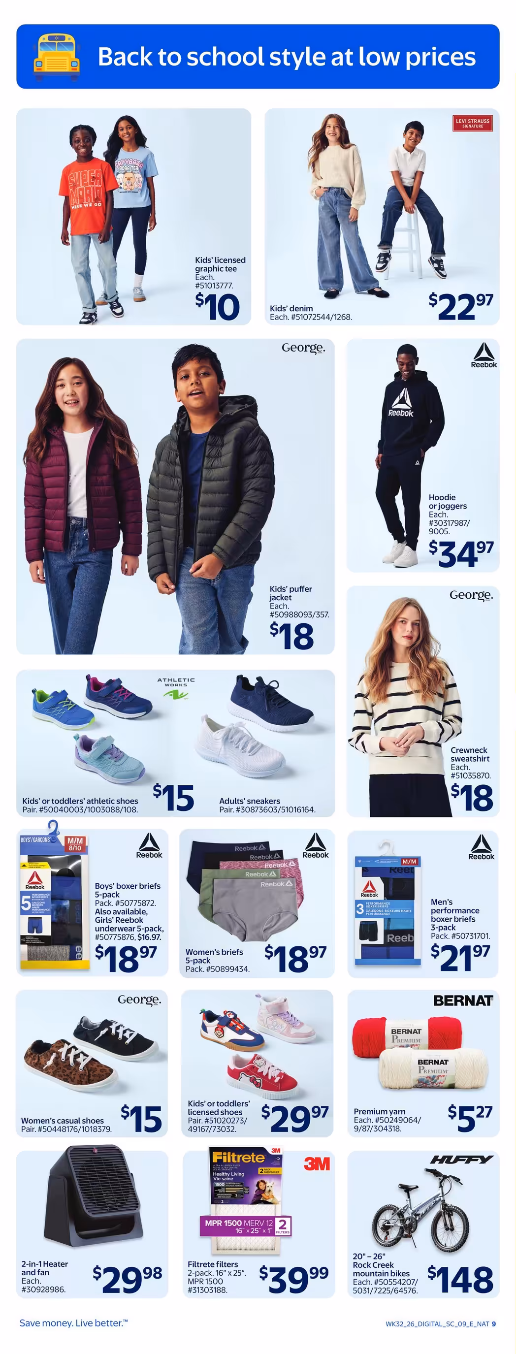 Walmart flyer September 3 – September 9, 2026 - page 14 of 39