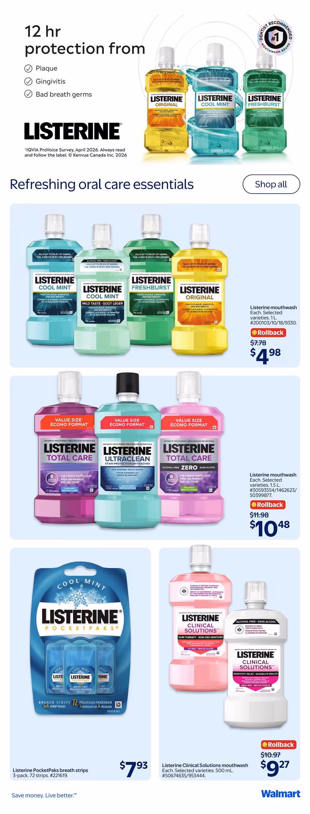 Walmart flyer September 3 – September 9, 2026 - page 34 of 39