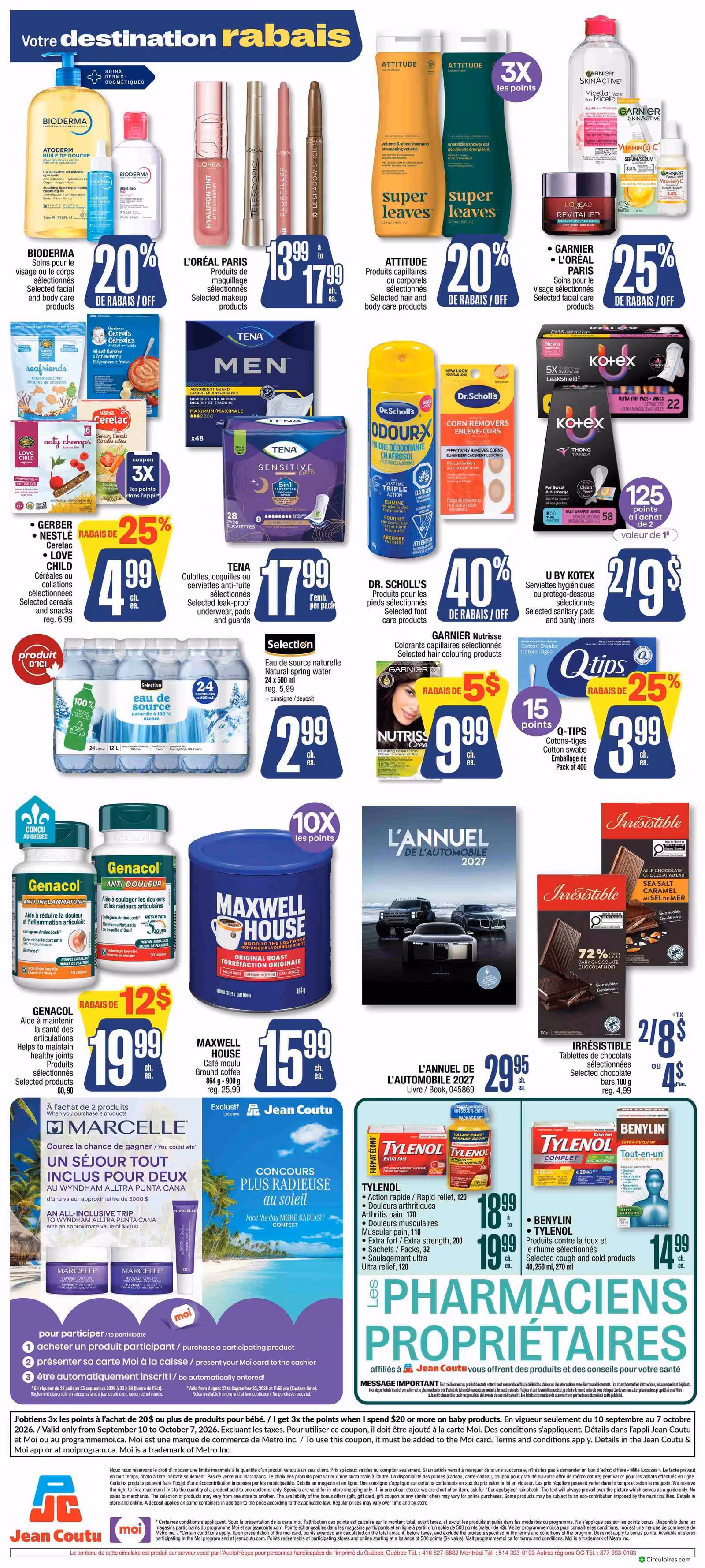 Circulaire Jean Coutu du jeudi 10 septembre au mercredi 16 septembre 2026 - page 3 of 11