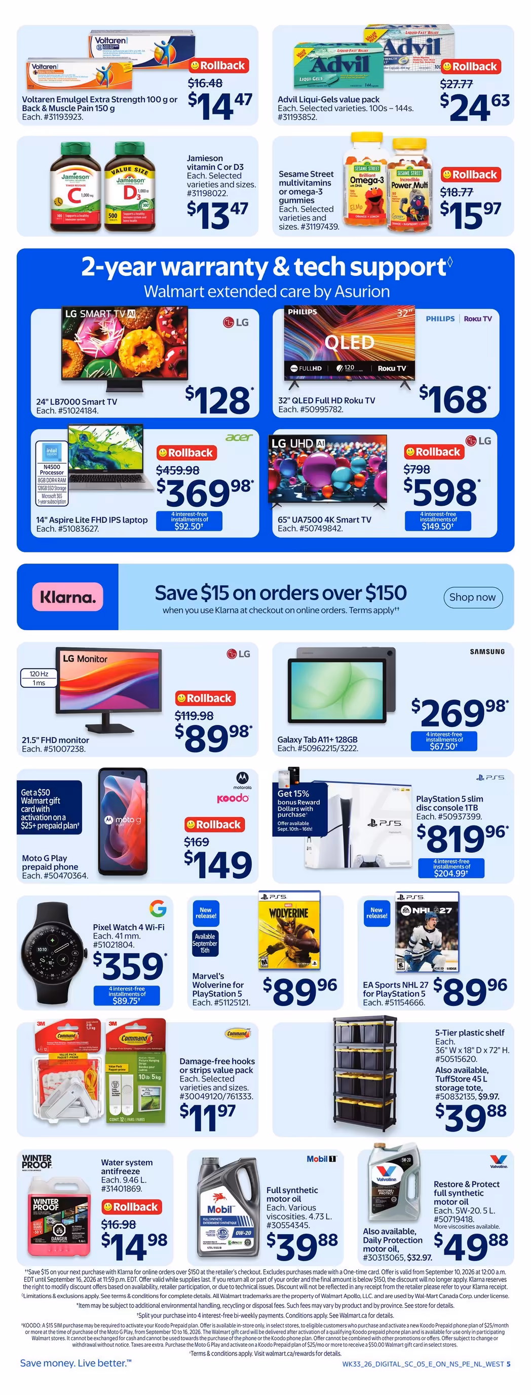 Walmart flyer September 10 – September 16, 2026 - page 11 of 35