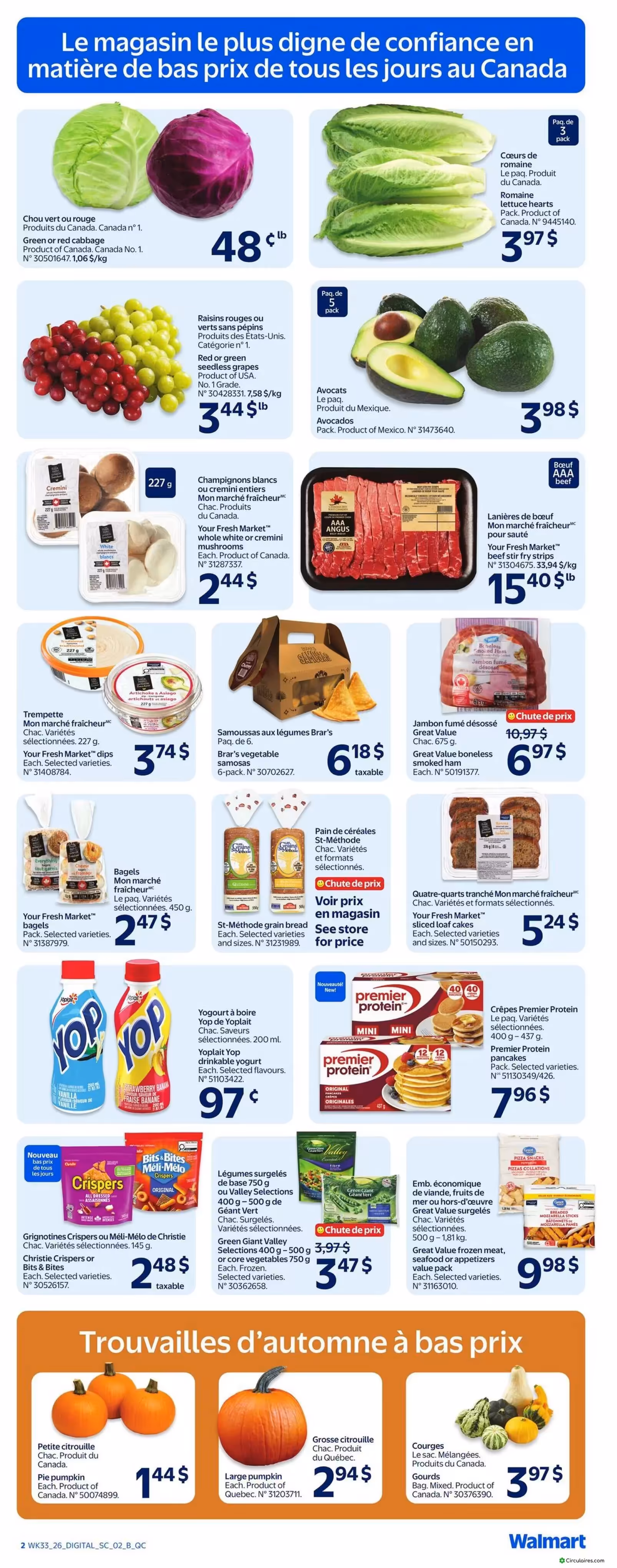 Circulaire Walmart du jeudi 10 septembre au mercredi 16 septembre 2026 - page 4 of 34