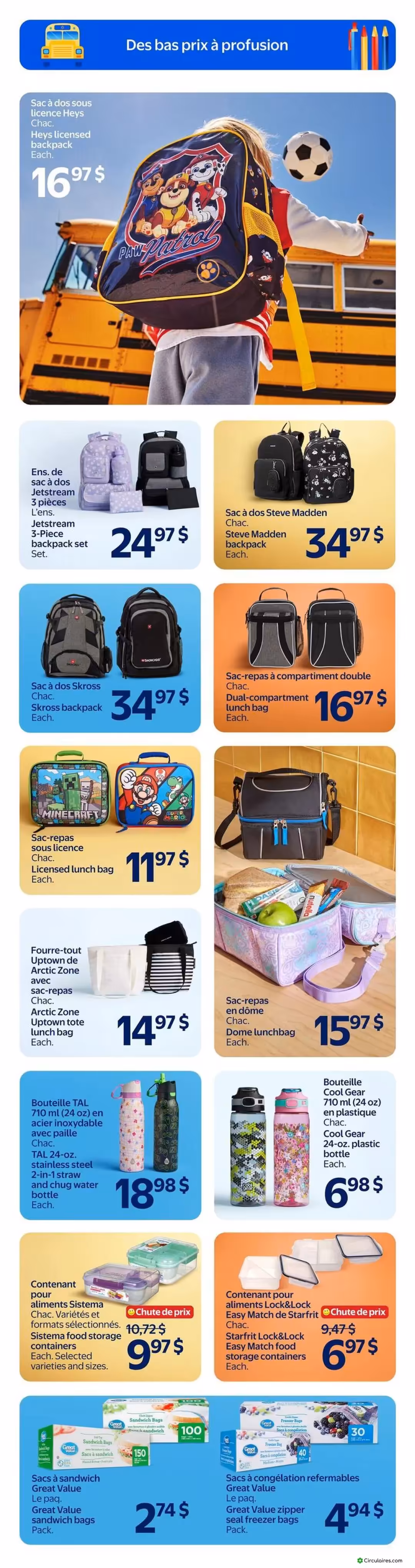 Circulaire Walmart du jeudi 10 septembre au mercredi 16 septembre 2026 - page 14 of 34