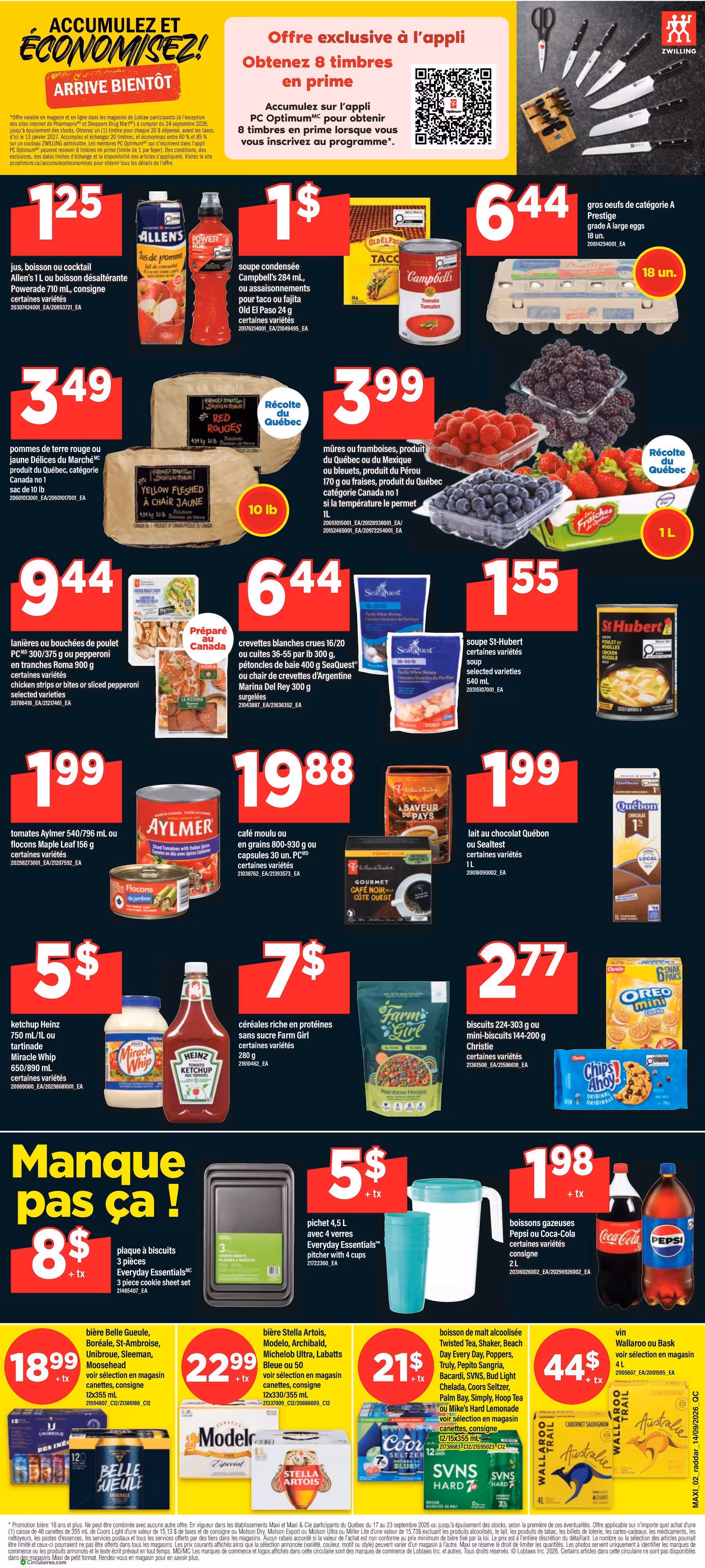 Circulaire Maxi du jeudi 17 septembre au mercredi 23 septembre 2026 - page 2 of 14