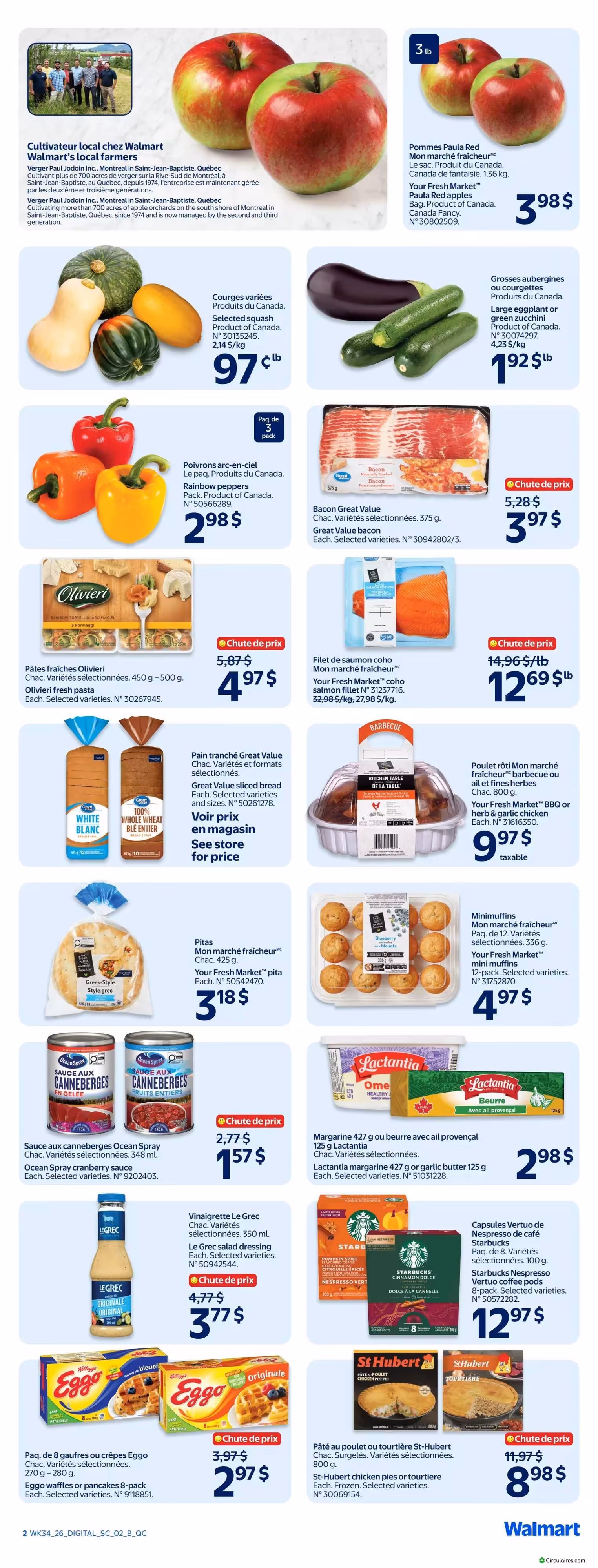 Circulaire Walmart du jeudi 17 septembre au mercredi 23 septembre 2026 - page 2 of 6