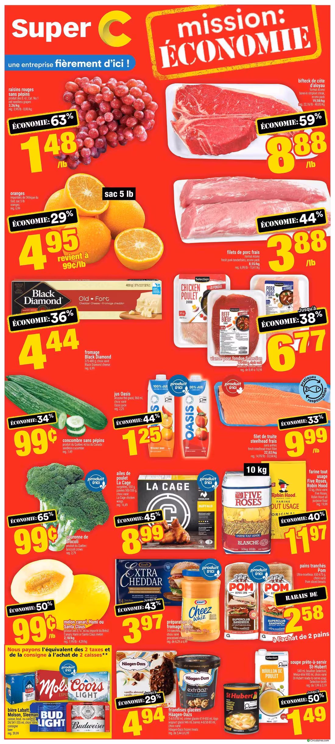 Circulaire SuperC du jeudi 24 septembre au mercredi 30 septembre 2026 - page 1 of 16