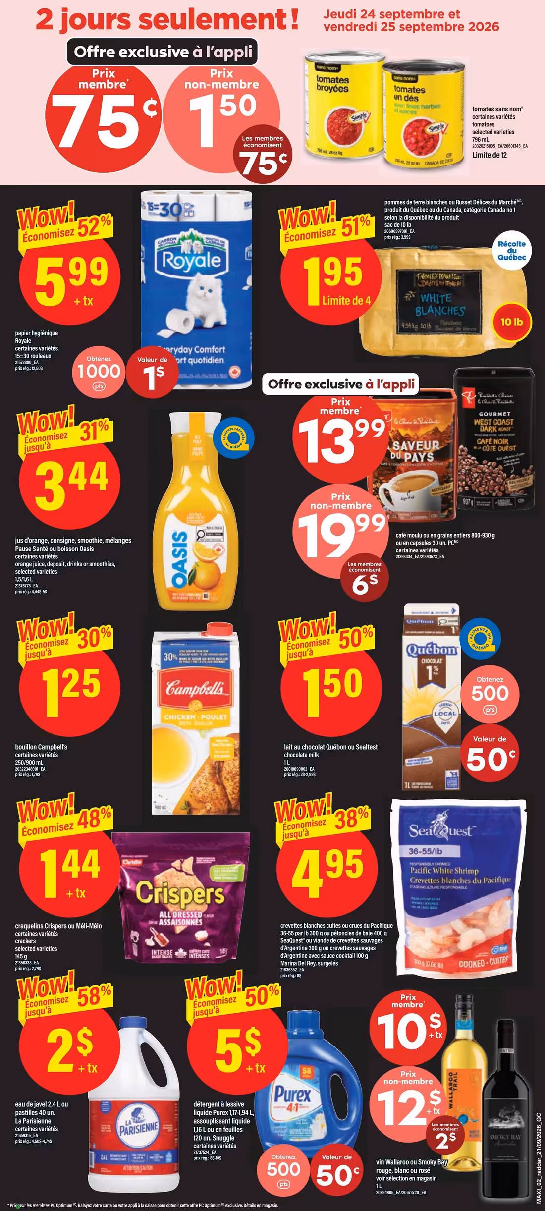 Circulaire Maxi du jeudi 24 septembre au mercredi 30 septembre 2026 - page 2 of 18