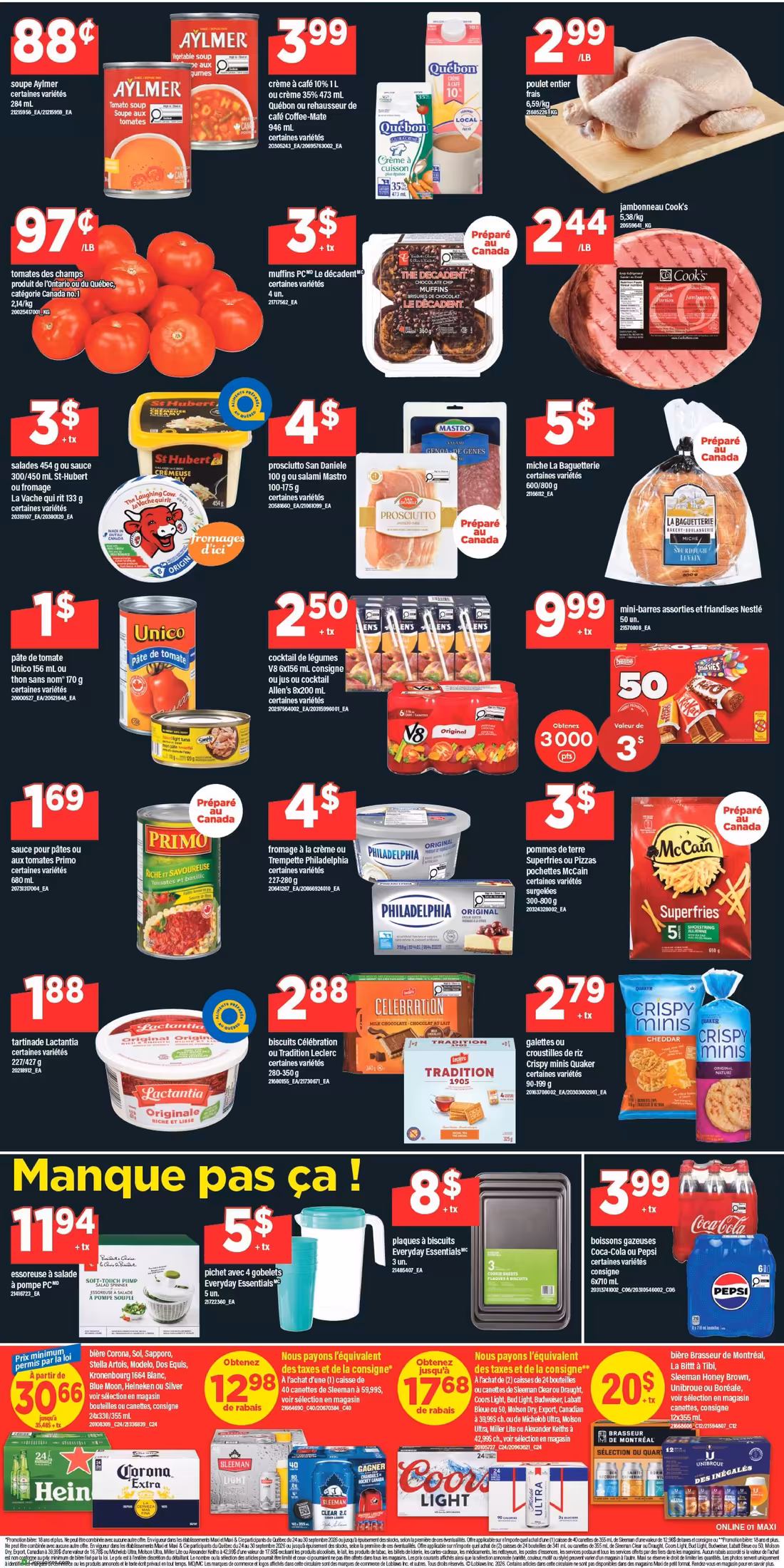Circulaire Maxi du jeudi 24 septembre au mercredi 30 septembre 2026 - page 3 of 18