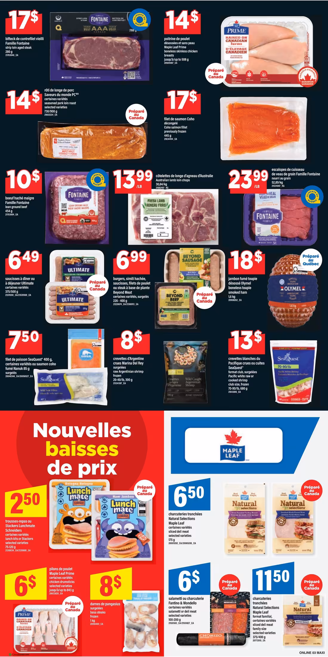 Circulaire Maxi du jeudi 24 septembre au mercredi 30 septembre 2026 - page 7 of 18