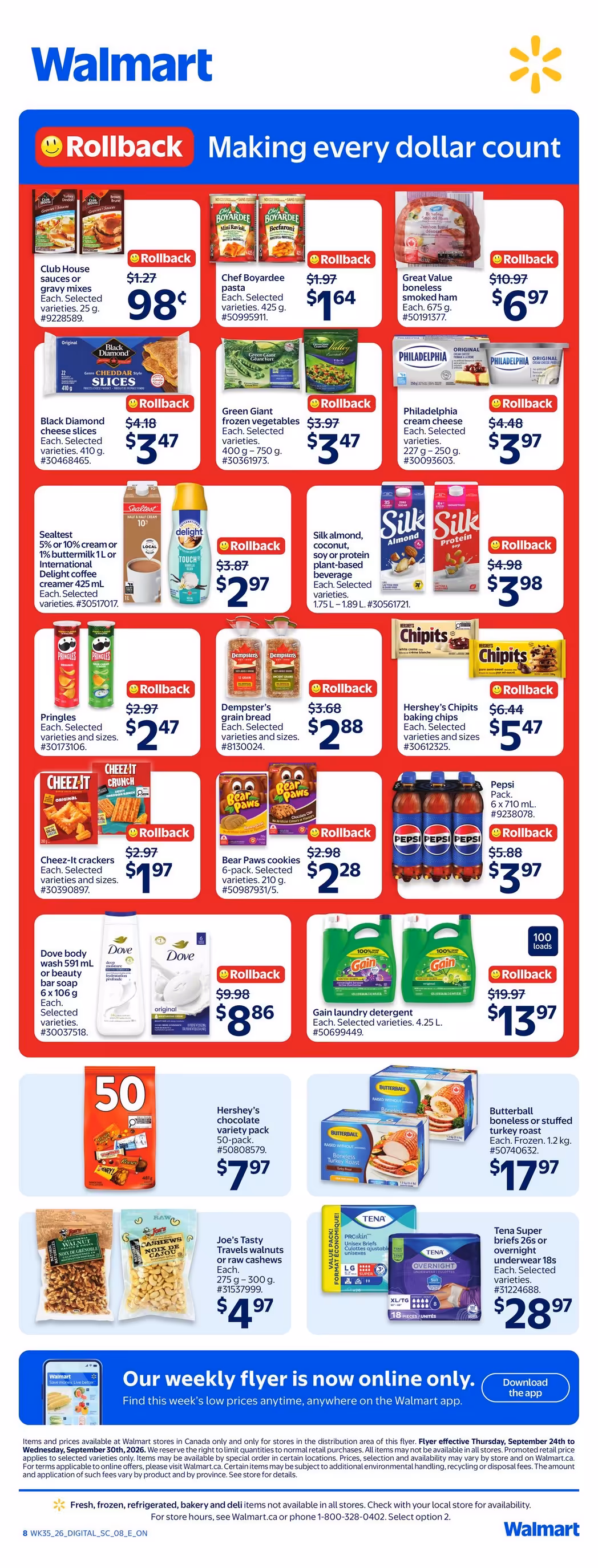 Walmart flyer September 24 – September 30, 2026 - page 2 of 26