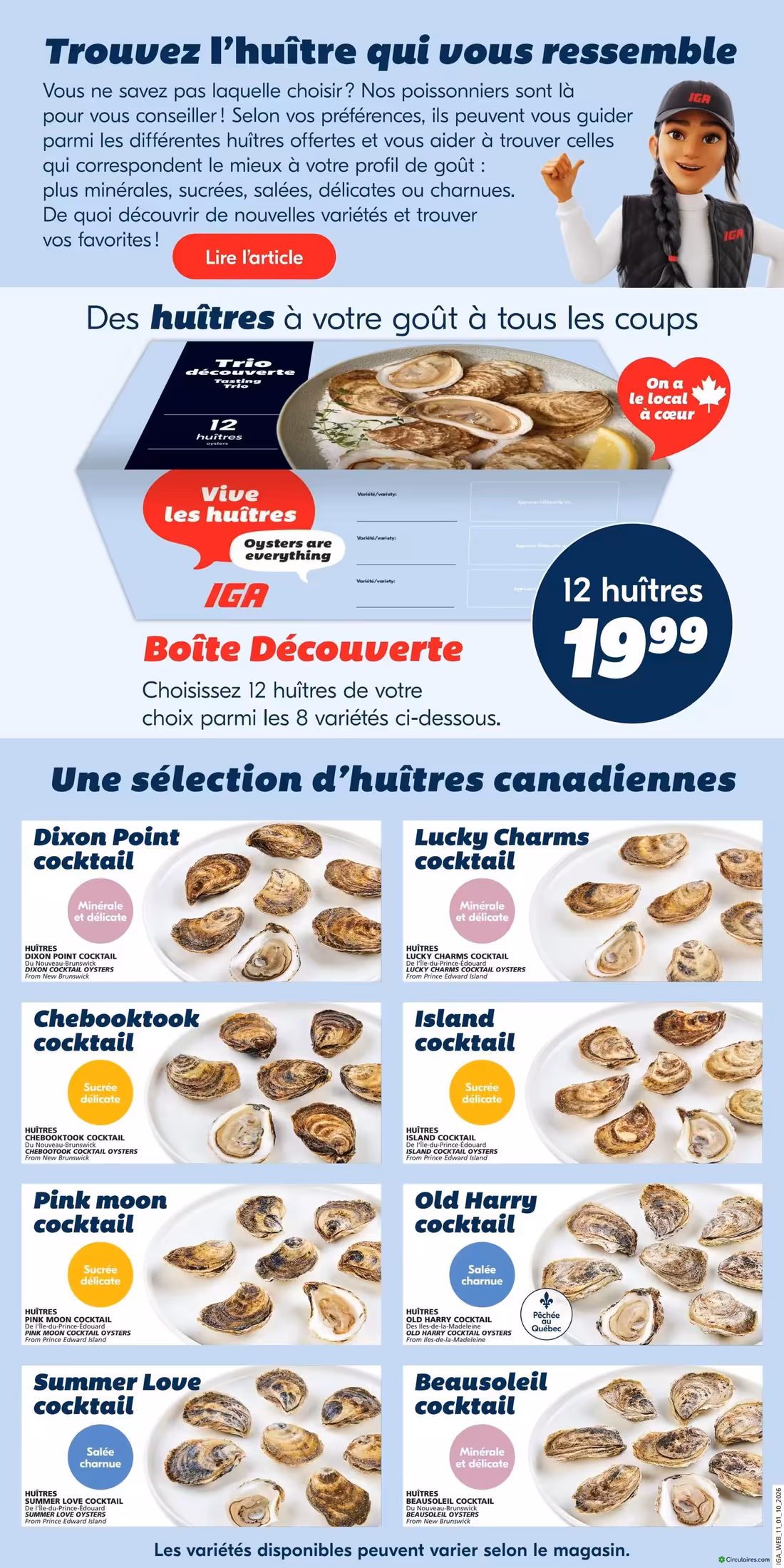 Circulaire IGA du jeudi 1 octobre au mercredi 7 octobre 2026 - page 7 of 18