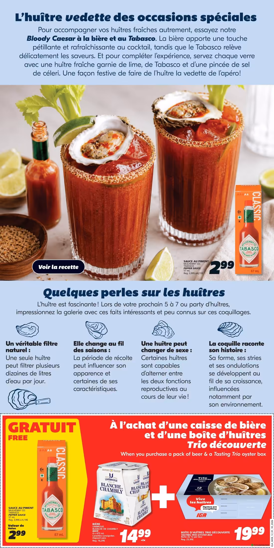Circulaire IGA du jeudi 1 octobre au mercredi 7 octobre 2026 - page 8 of 18