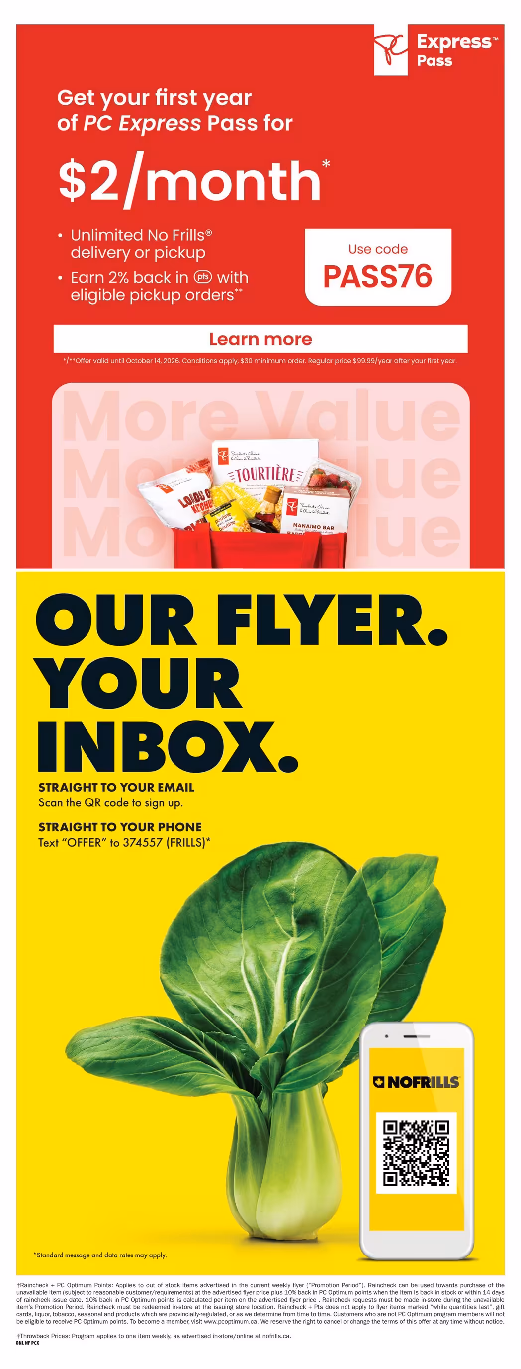 No Frills flyer October 1 – October 7, 2026 - page 20 of 21
