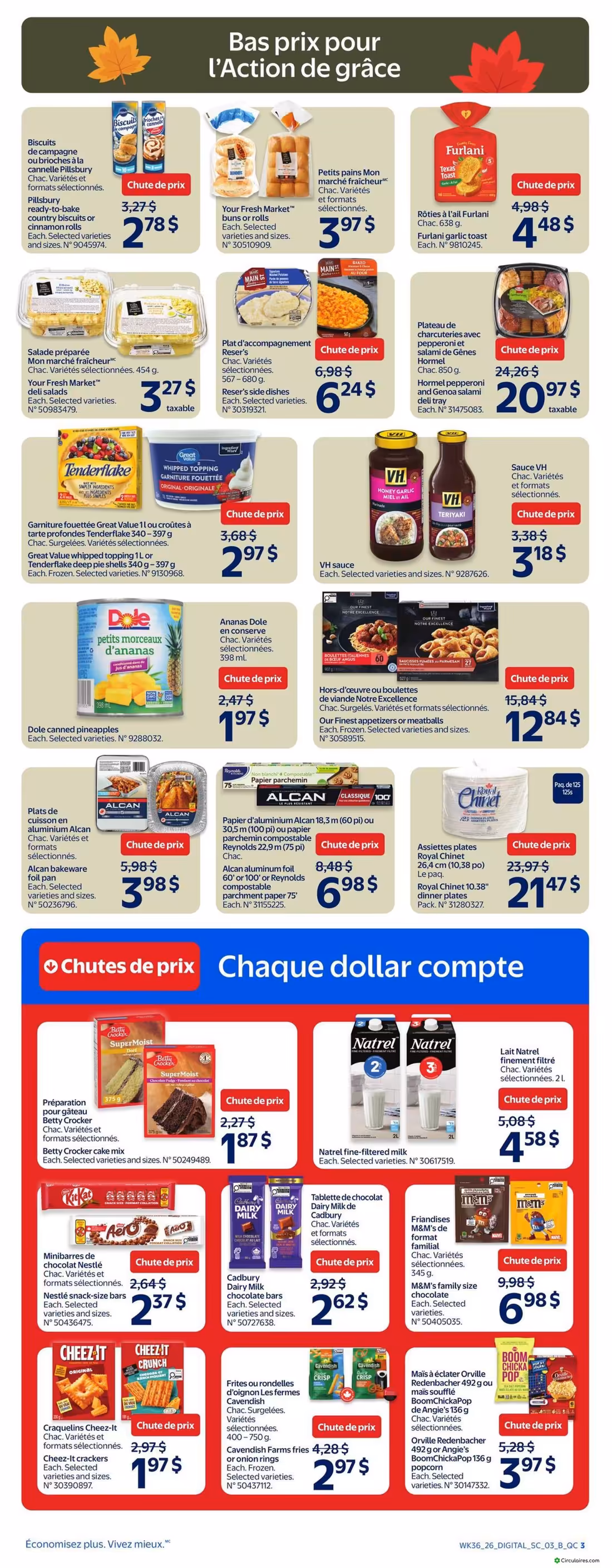 Circulaire Walmart du jeudi 1 octobre au mercredi 7 octobre 2026 - page 9 of 26