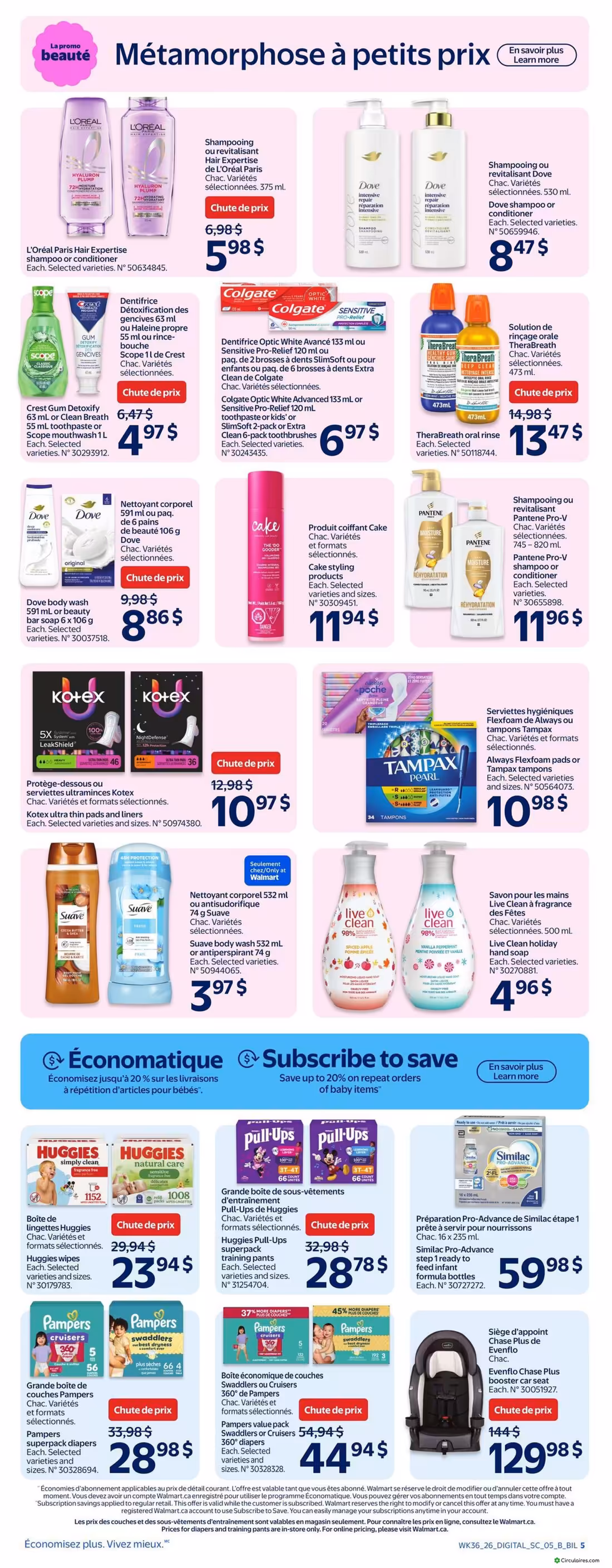 Circulaire Walmart du jeudi 1 octobre au mercredi 7 octobre 2026 - page 11 of 26
