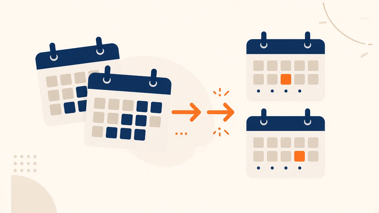 Illustration of AI resolving teacher and classroom schedule conflicts