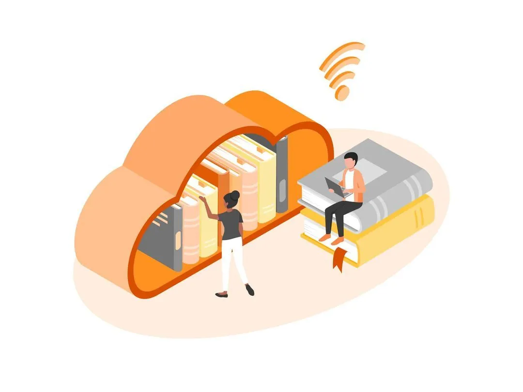 Cover image for the progress of library catalogs