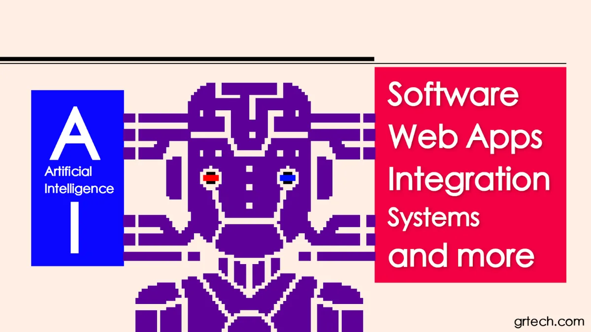 AI in software development for web apps and system integration