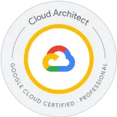 Google Cloud Platform Cloud Architect badge