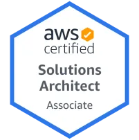 AWS solutions architect badge