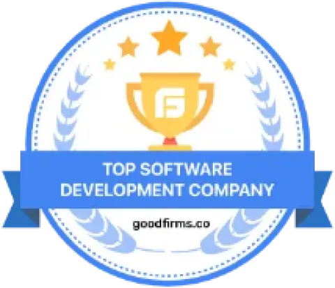 top software development company badge goodfirms