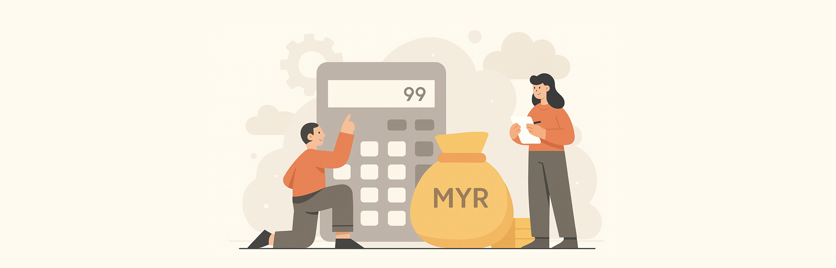 Transparent pricing illustration