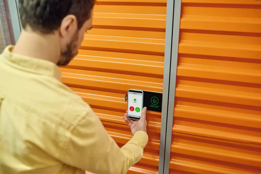 Man at CityStorage