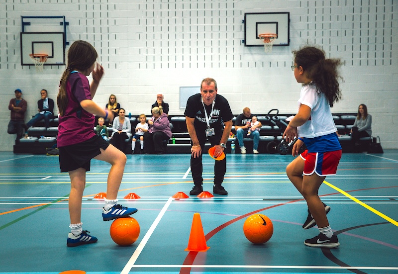 girls football match