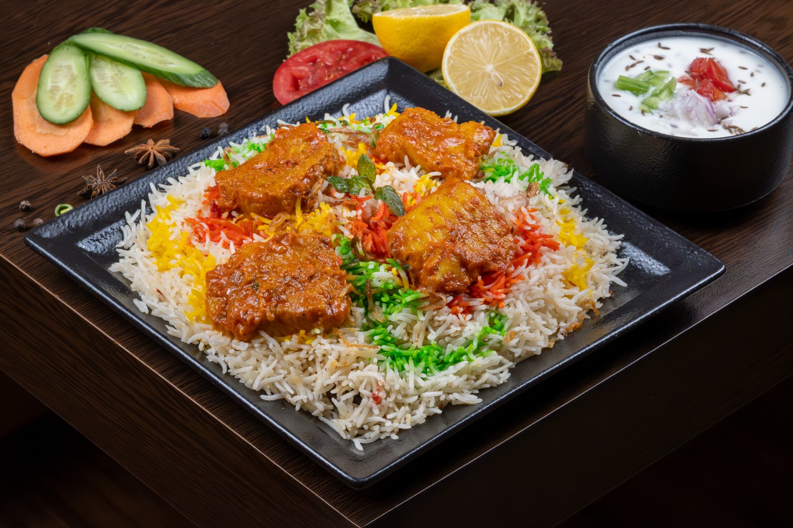 Zaoq-e-Nawab Fish Biryani (Boneless Cubes)