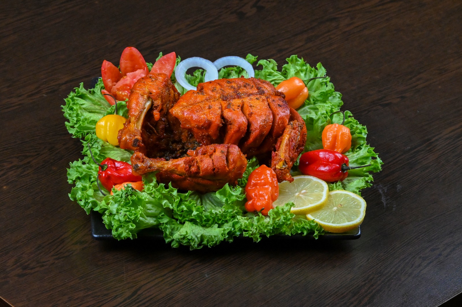 Steam Roast Chargha (Whole Chicken with Rice)