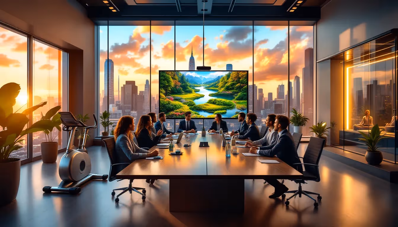 Key features of an executive health program.