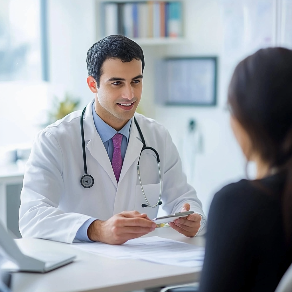 An overview of a longevity doctor in New York, showcasing a vibrant clinic environment.