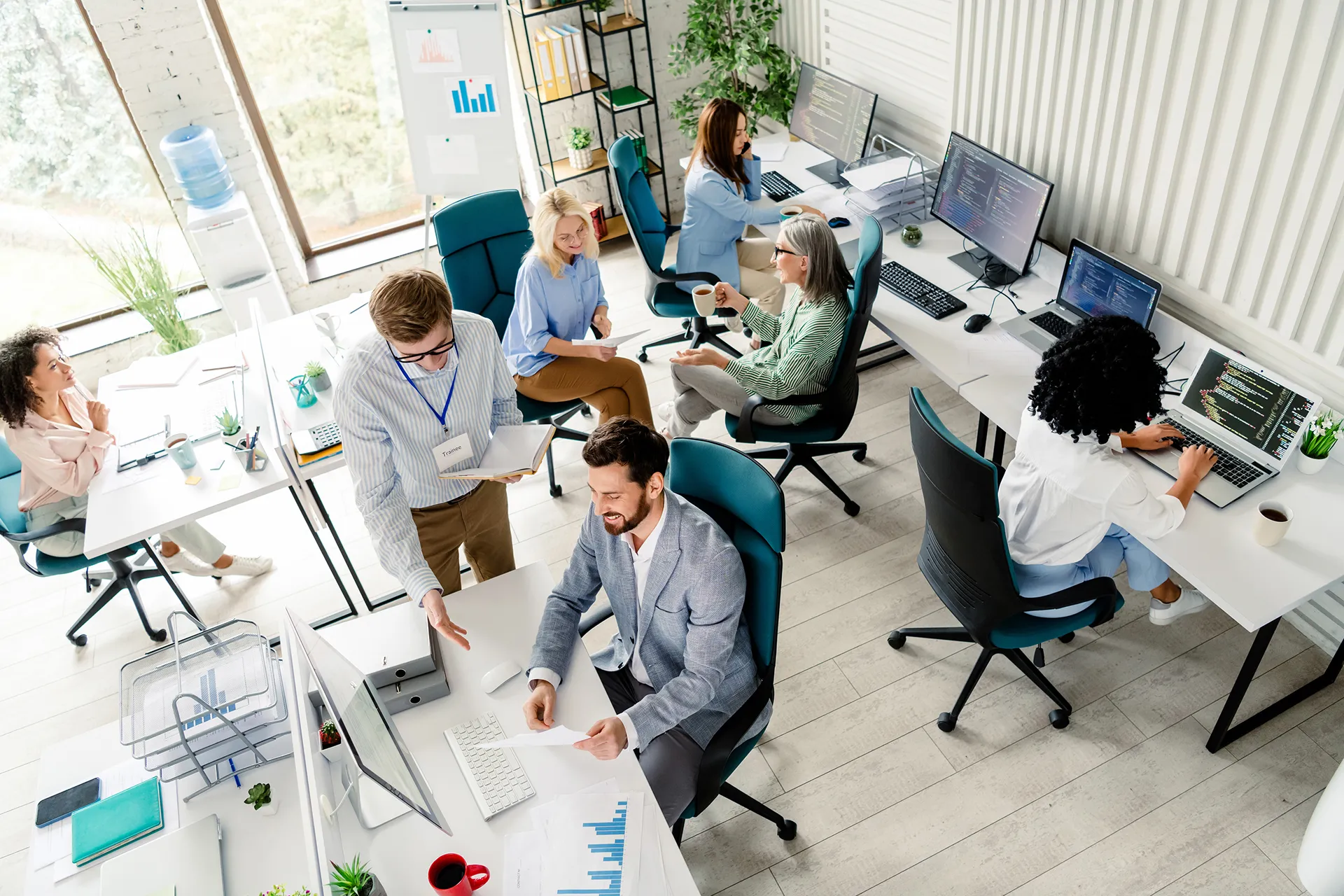 Leaders embracing AI together