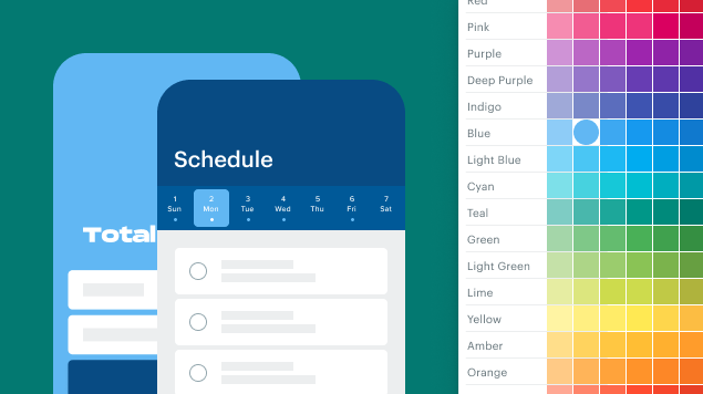 An example of the PT Distinction custom app