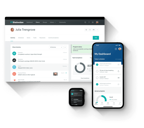 personal trainer software