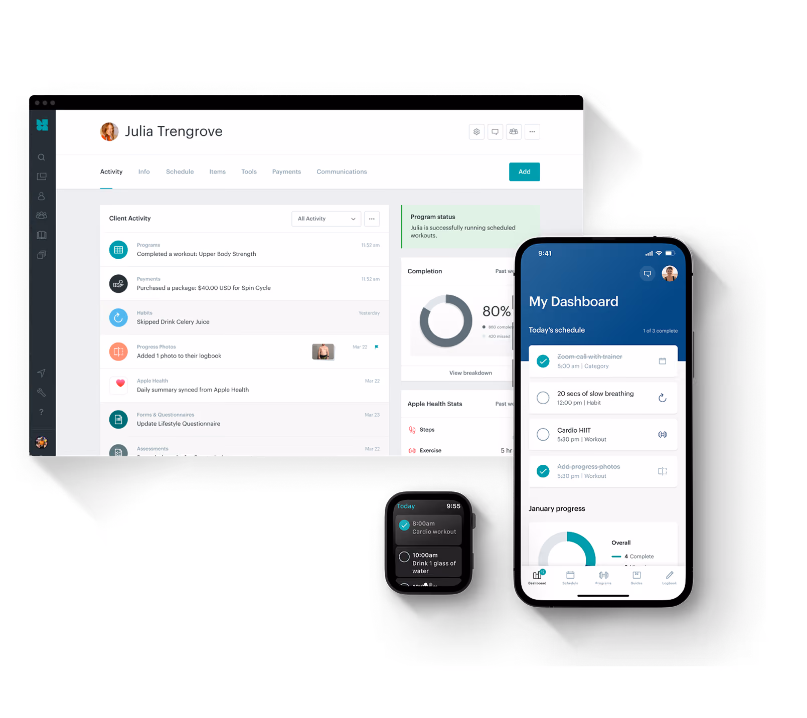personal trainer software