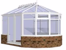 5 Facet Victorian Style Conservatory