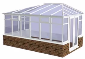 3 Facet Hip Back Conservatory