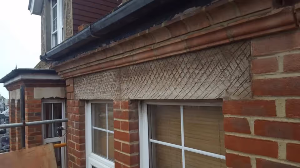 Frost Damaged Brick Work