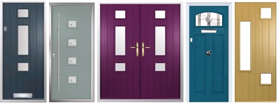 ModernCompositeDoorStylesAndColours