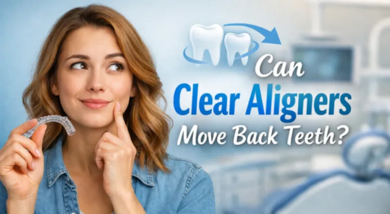 Can Clear Aligners Move Back Teeth?