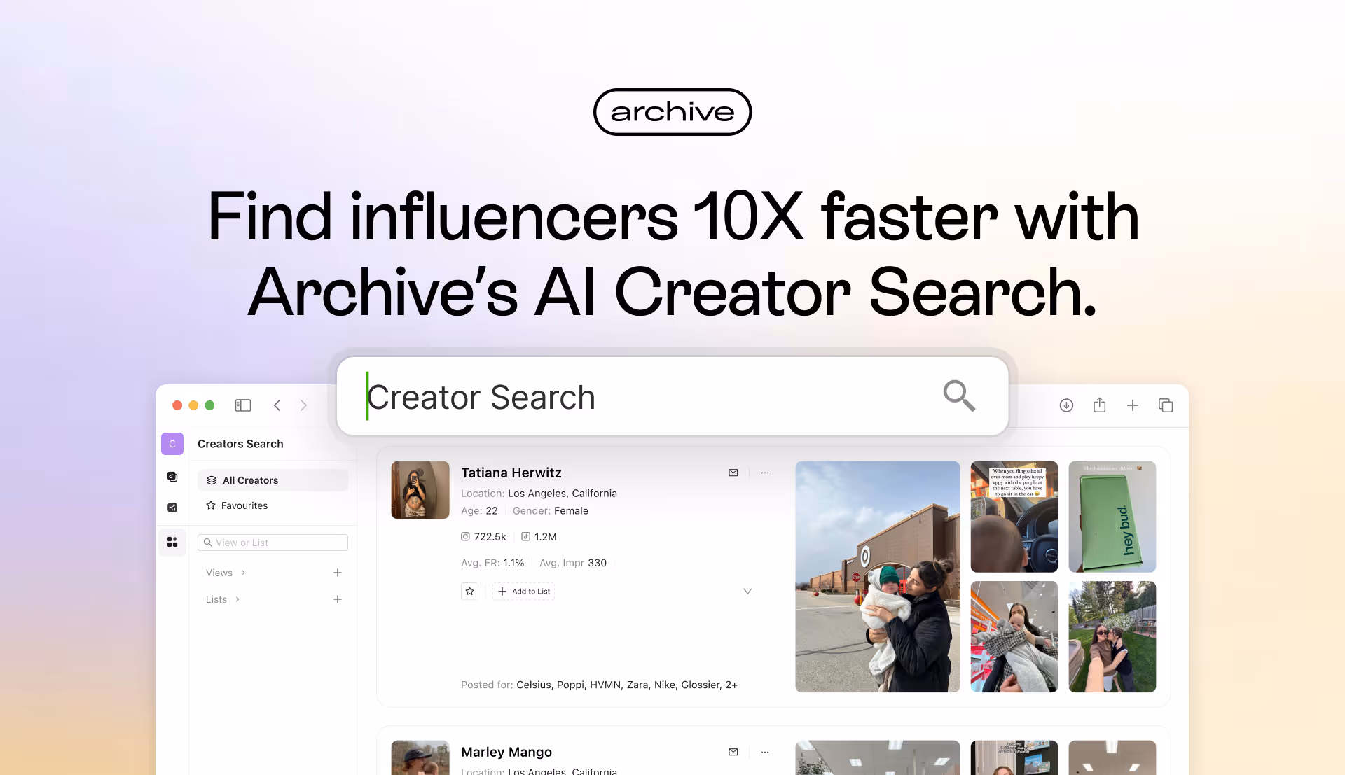 AI-Powered Super Search. Find Your Best UGC in Seconds