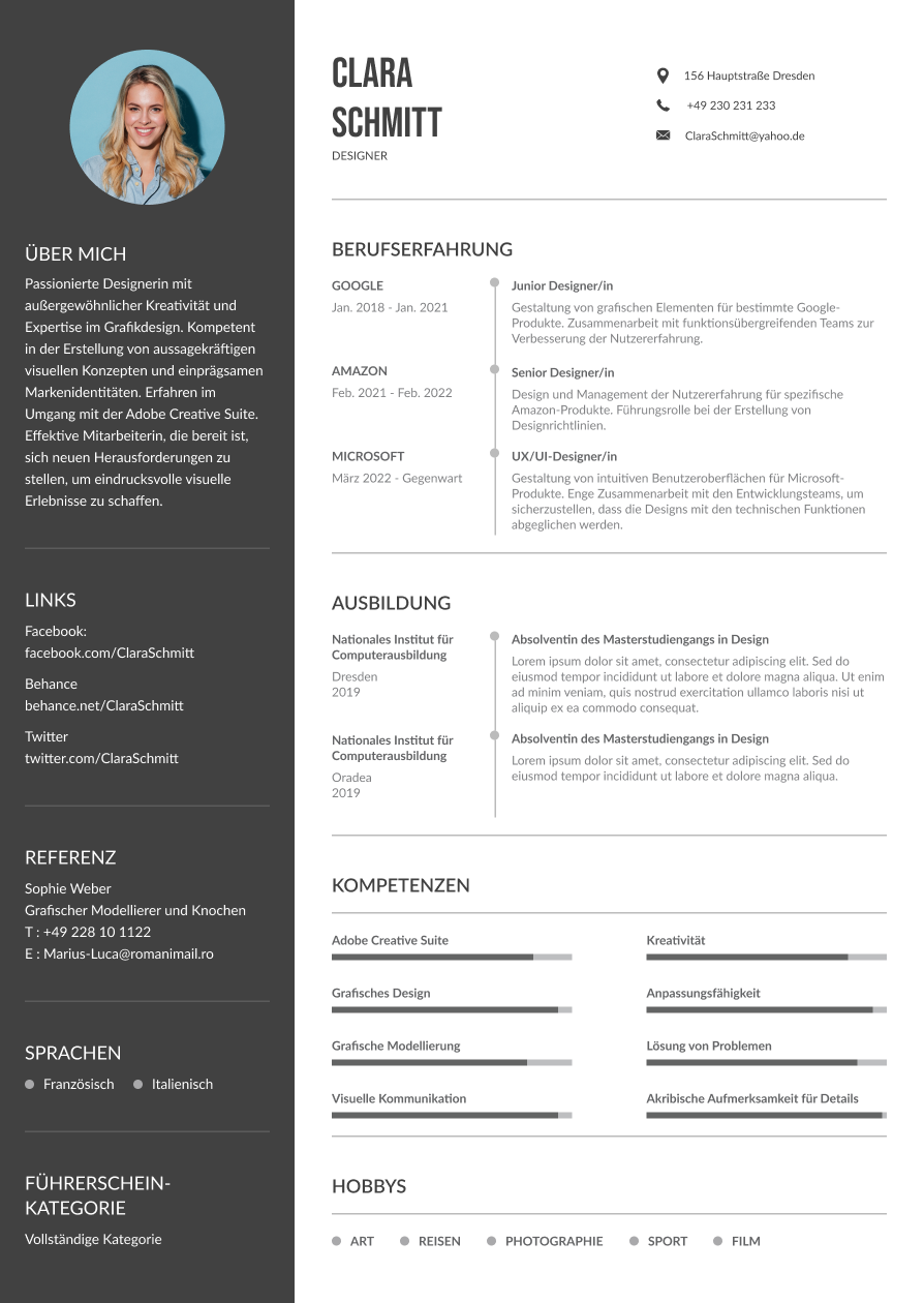 CV Allemand Guide Pas Pas Pour R diger Un Curriculum R ussi