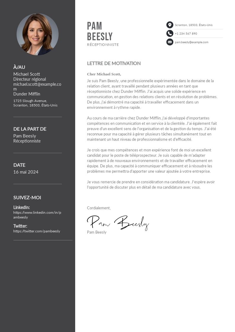 Secrets de Rédaction Efficace d'une Lettre de Motivation pour Téléprospecteur