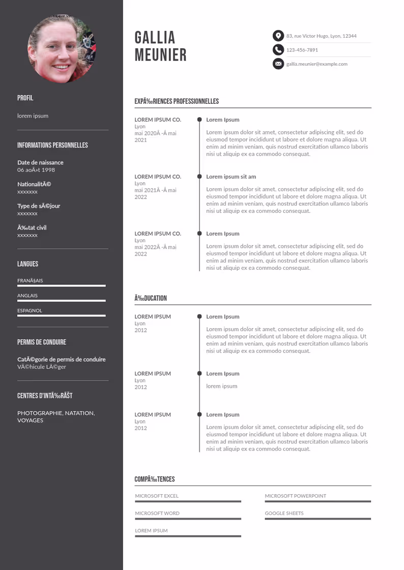 Guide de rédaction d'un exemple de CV d’agent polyvalent efficace