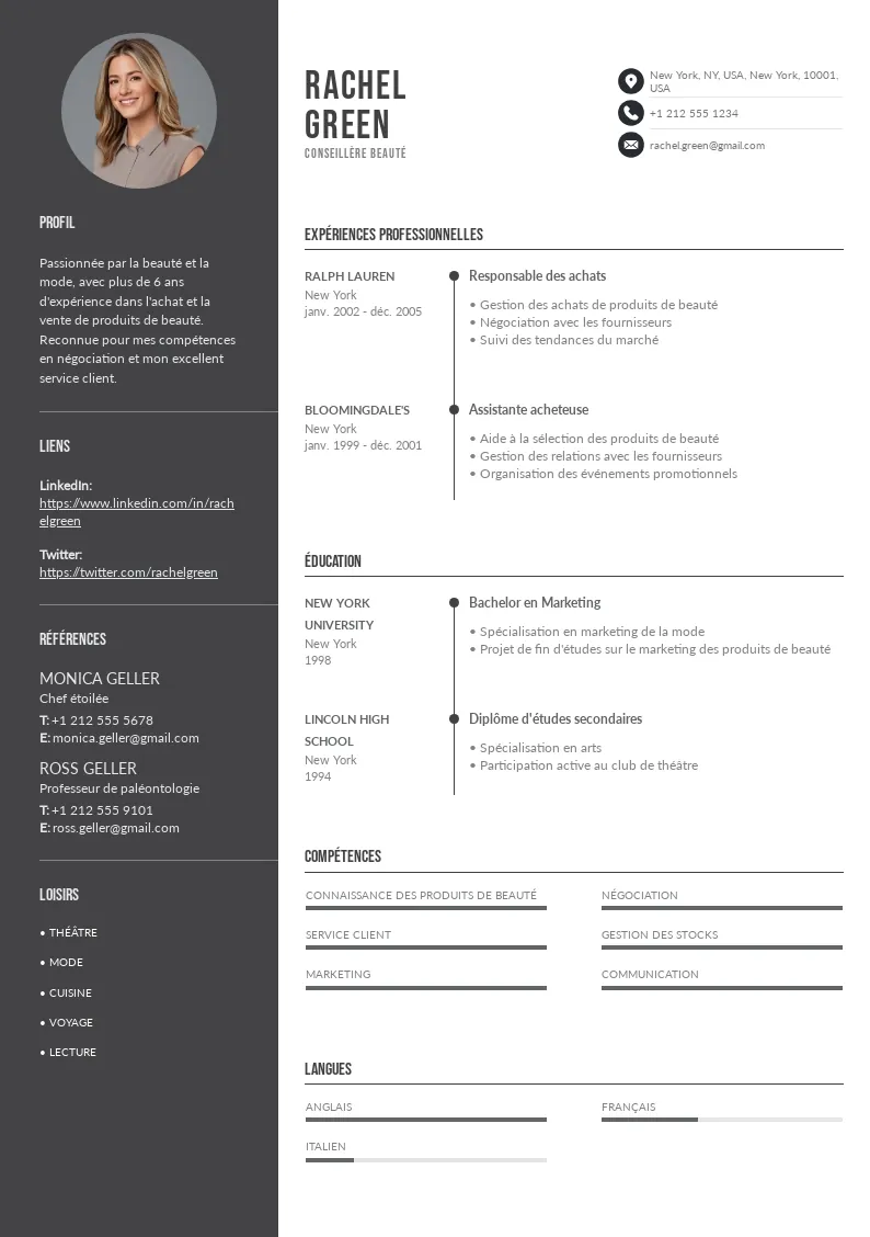 Exemple de CV pour Sephora et conseils pour optimiser le vôtre