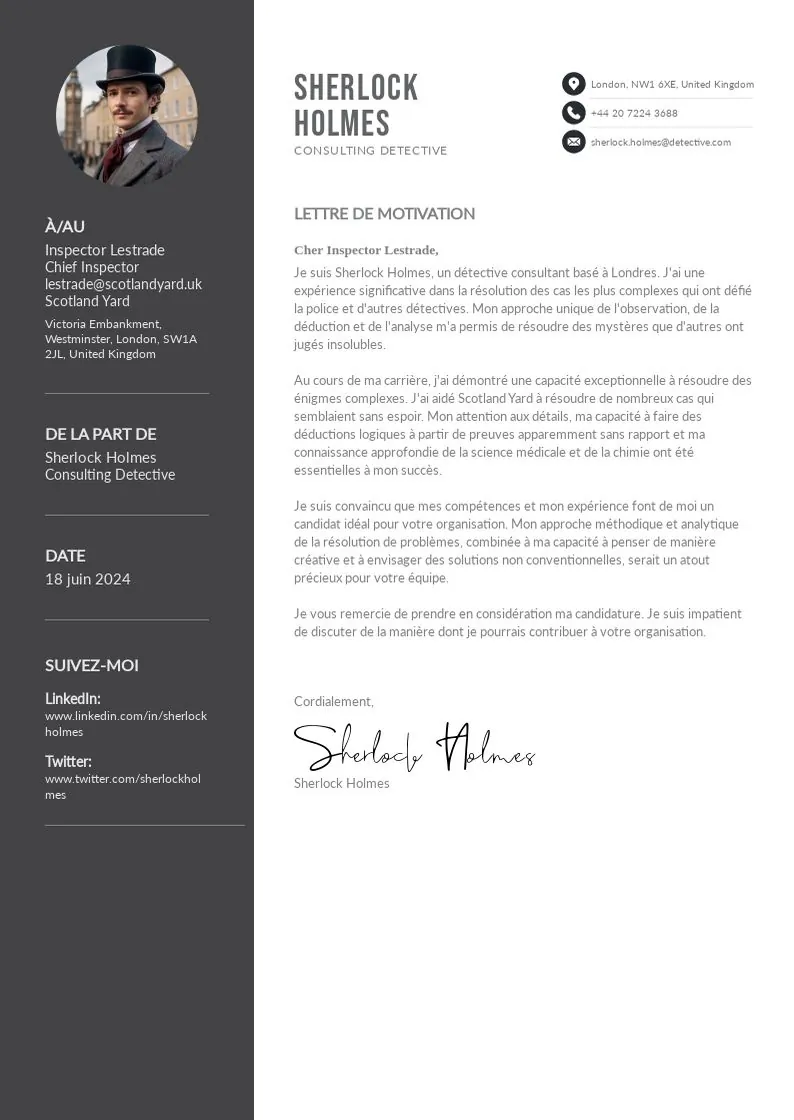 Exemples de lettres de recommandation positives