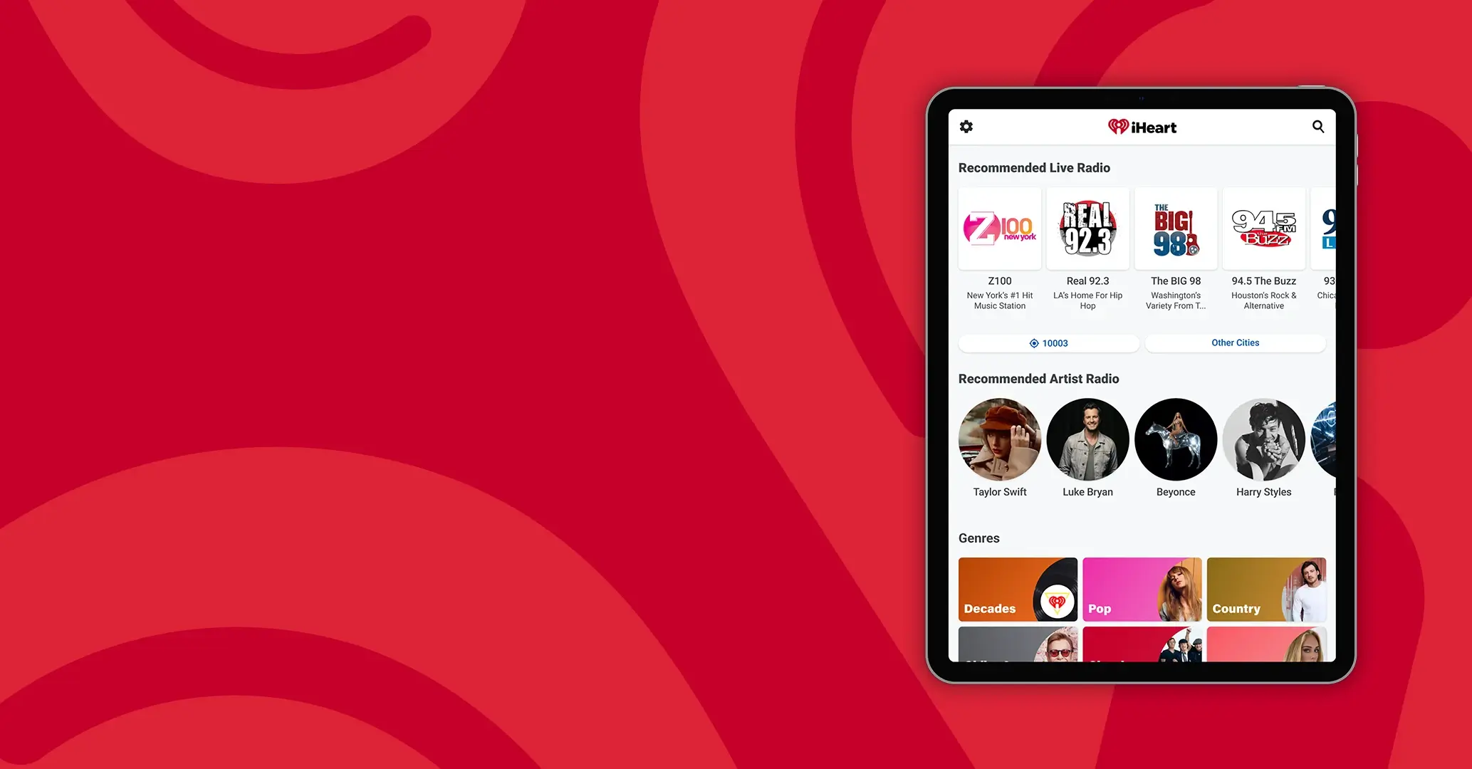 Como colocar suas músicas no iHeart Radio