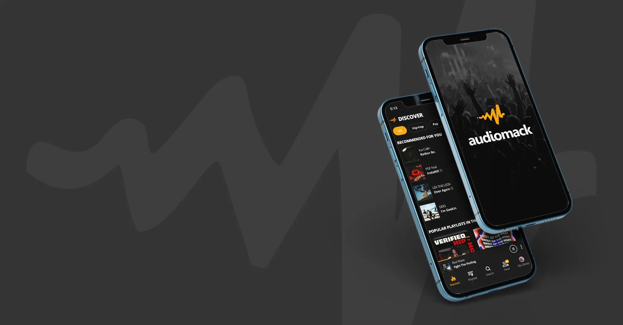 So stellst du deine Musik auf Audiomack ein